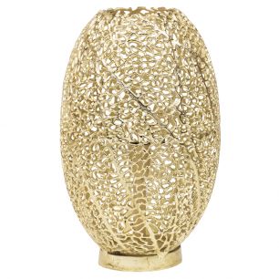 Table lamp coral champagne gold 50cm
