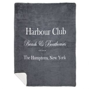 Plaid harbour club grey 150x200cm