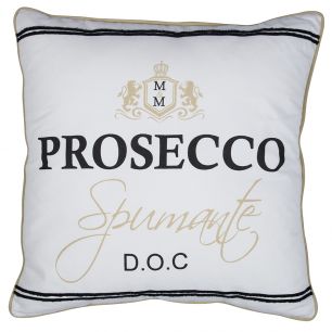Cushion wine prosecco white 50x50cm